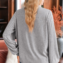  Love Kuza - Lace & Cozy Dream Knit Top