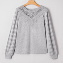  Love Kuza - Lace & Cozy Dream Knit Top
