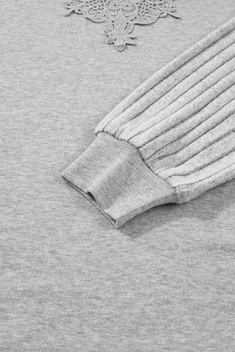 Love Kuza - Lace & Cozy Dream Knit Top