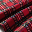  Love Kuza - Festive Pearl Tartan Blouse