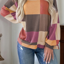  Love Kuza - Harvest Harmony Waffle Knit Top