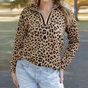  Love Kuza - Wild Spirit Quarter Zip Sweater