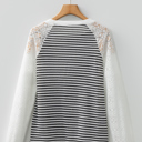  Love Kuza - Coffee & Contrast Lace Sweater