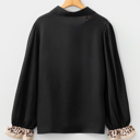  Love Kuza - Wild Grace Contrast Blouse