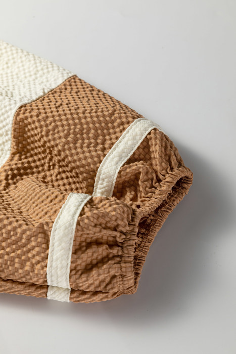 - Ivory Dune Contrast Top