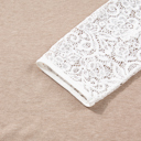  Love Kuza - Lace Whisper V-Neck Top