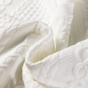  Love Kuza - Ivory Harbor Cable V-Neck Pullover