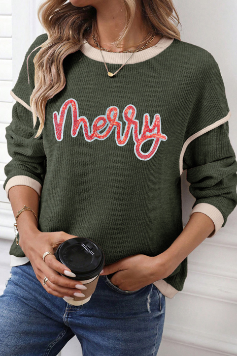 Love Kuza - Holly Jolly Knit Pullover