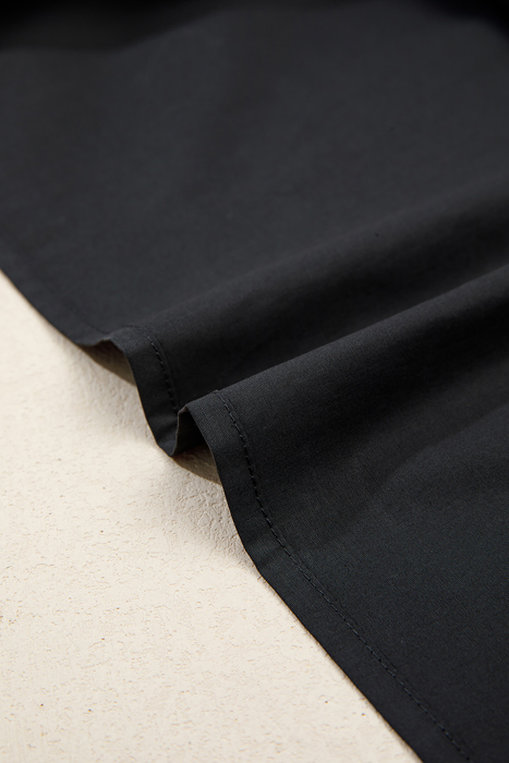 - Ebony Embroidered Peasant Blouse