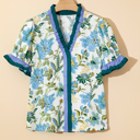  - Leopard Luxe Ruffle Shirt