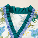  - Leopard Luxe Ruffle Shirt