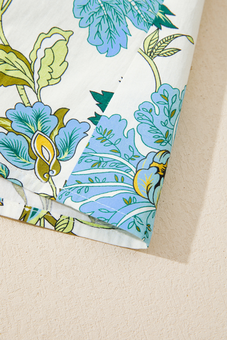 - Leopard Luxe Ruffle Shirt