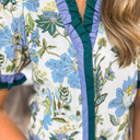  - Leopard Luxe Ruffle Shirt