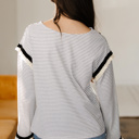  Love Kuza - Parisian Whisper Ruffle-Sleeve Knit Top