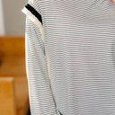  Love Kuza - Parisian Whisper Ruffle-Sleeve Knit Top