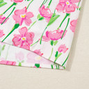  - Pink Cosmos Ruffle Blouse