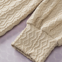  Love Kuza - Whisper Knit Puff Sleeve Top