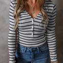  Love Kuza - Tidepool Ribbed Top