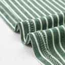  Love Kuza - Forestline V-Neck Stripe Top