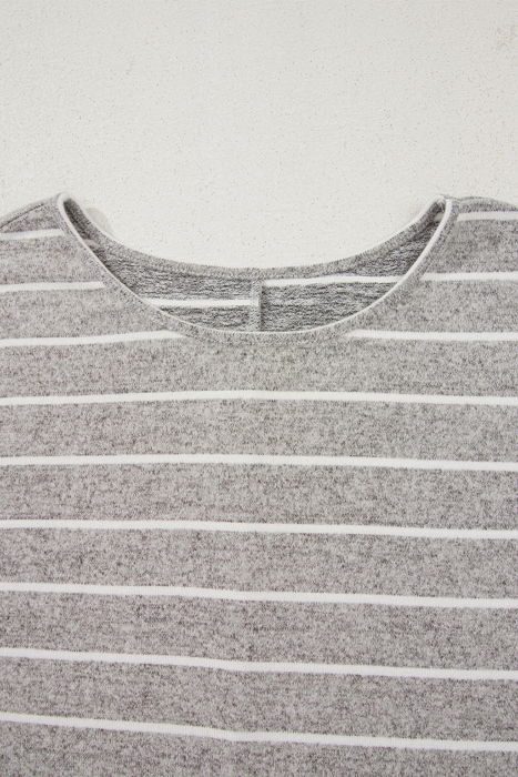 Love Kuza - Silverline Cozy Stripe Top