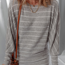  Love Kuza - Silverline Cozy Stripe Top