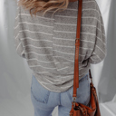  Love Kuza - Silverline Cozy Stripe Top