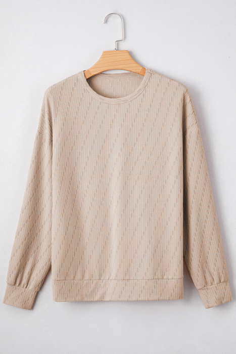 Love Kuza - Sandstone Ease Textured Top