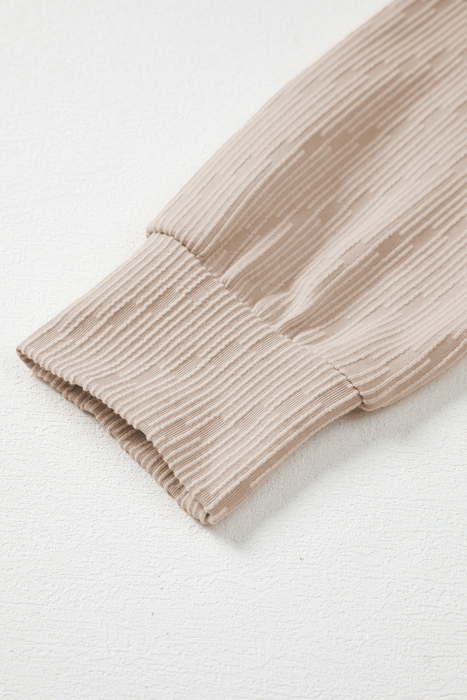 Love Kuza - Sandstone Ease Textured Top