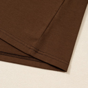  Love Kuza - Cocoa Sporty Stripe Top