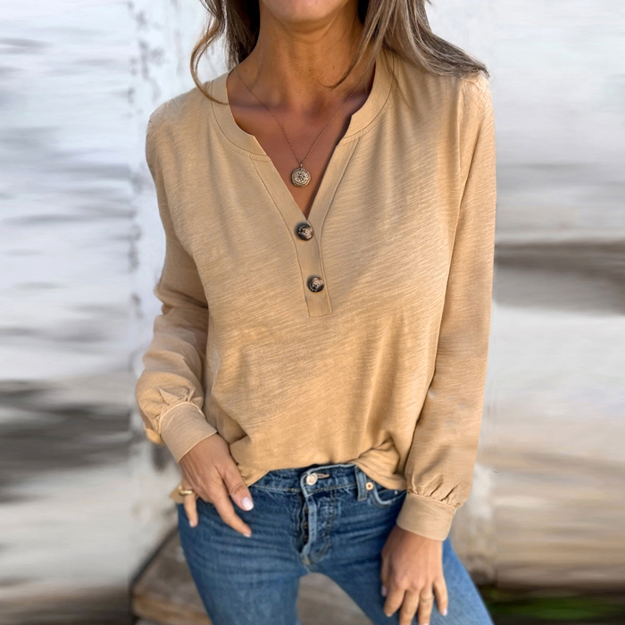 Love Kuza -Golden Hour Henley Top
