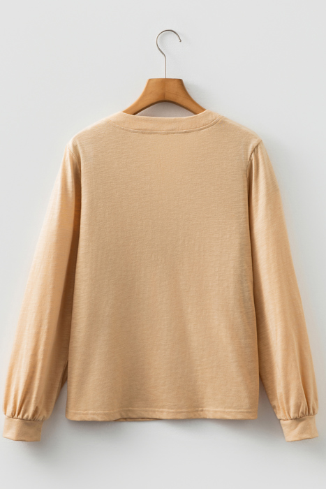 Love Kuza -Golden Hour Henley Top