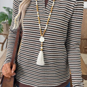  Love Kuza -Mocha Rhythm Knit Top