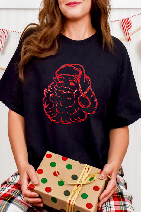 Love Kuza - Santa Sparkle Tee