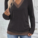  Love Kuza - Midnight Mocha Slimline Knit Top