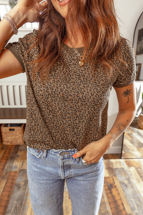 - Wild Muse Leopard Tee