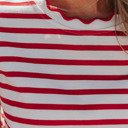  Love Kuza - Picnic Perfect Scalloped Stripe Tee