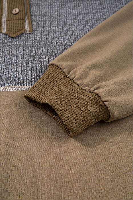 Love Kuza - Timber Trail Henley Hoodie