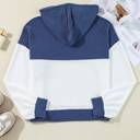  Love Kuza - Weekend Colorblock Henley Hoodie