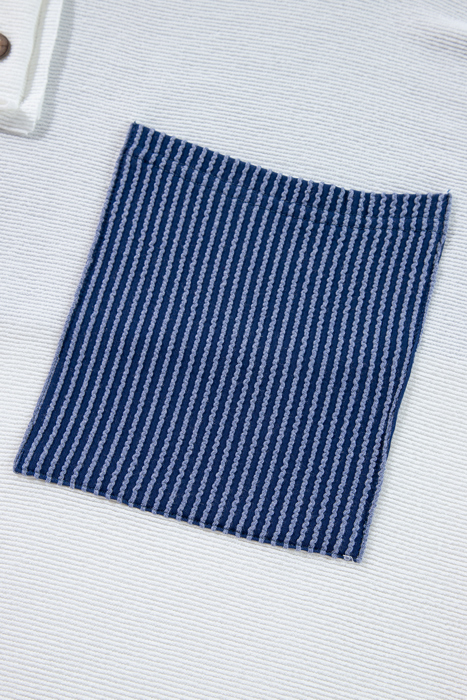 Love Kuza - Weekend Colorblock Henley Hoodie