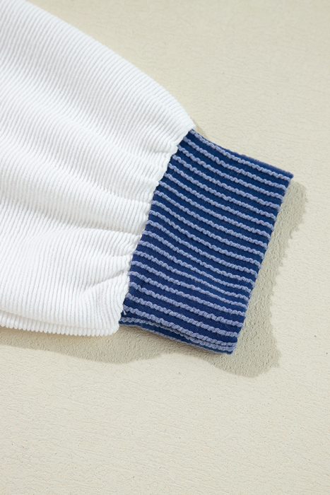 Love Kuza - Weekend Colorblock Henley Hoodie