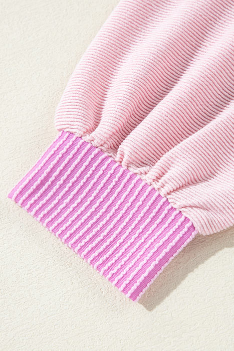 Love Kuza - Weekend Colorblock Henley Hoodie