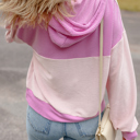  Love Kuza - Weekend Colorblock Henley Hoodie