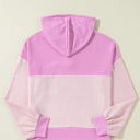  Love Kuza - Weekend Colorblock Henley Hoodie