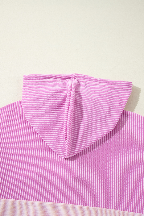 Love Kuza - Weekend Colorblock Henley Hoodie