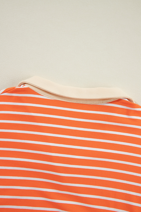 Love Kuza - Sunset Stripe Weekend Polo Sweater