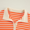  Love Kuza - Sunset Stripe Weekend Polo Sweater