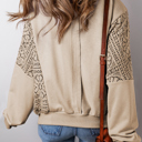  Love Kuza - Sahara Lace Sleeve Pullover
