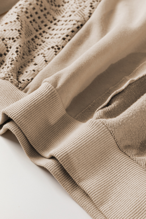 Love Kuza - Sahara Lace Sleeve Pullover