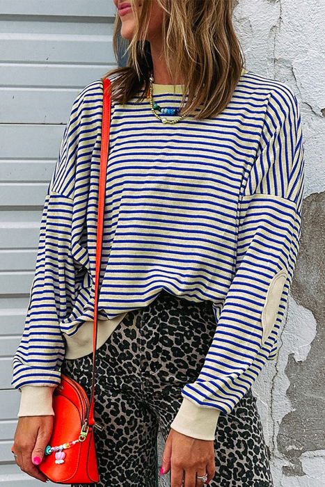 Love Kuza - City Muse Striped Pullover