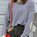  Love Kuza - City Muse Striped Pullover